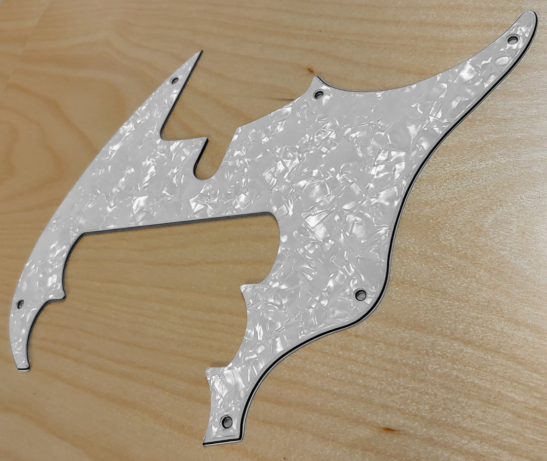 Dingwall NG2, NG3 Pickguard White Pearloid – Quick Guards