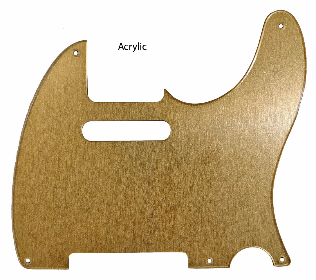 telecaster anodized pickguard