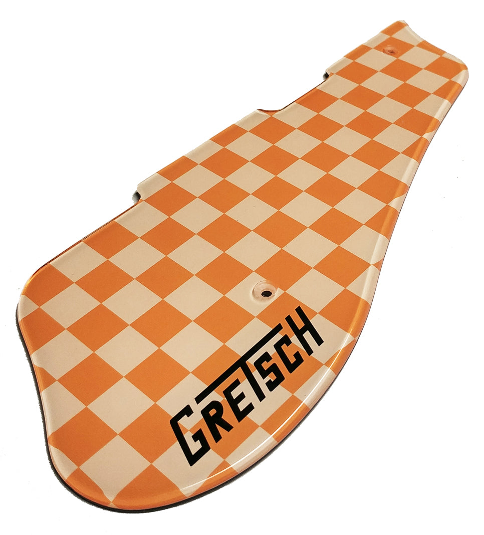Gretsch 5420 Orange Checker Board Pickguard – Quick Guards