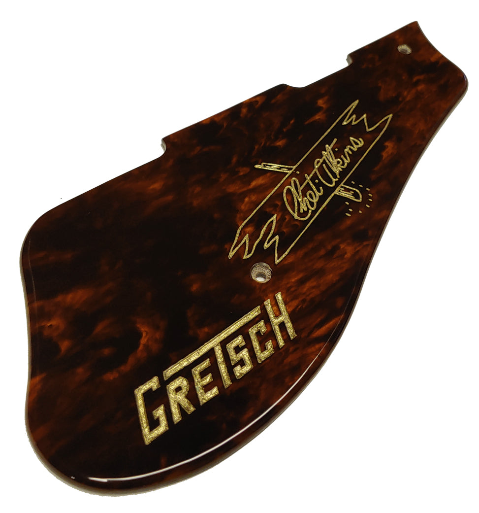 Gretsch 5622 2 Pickup Pickguard Brown Tortoise Shell with Engraved