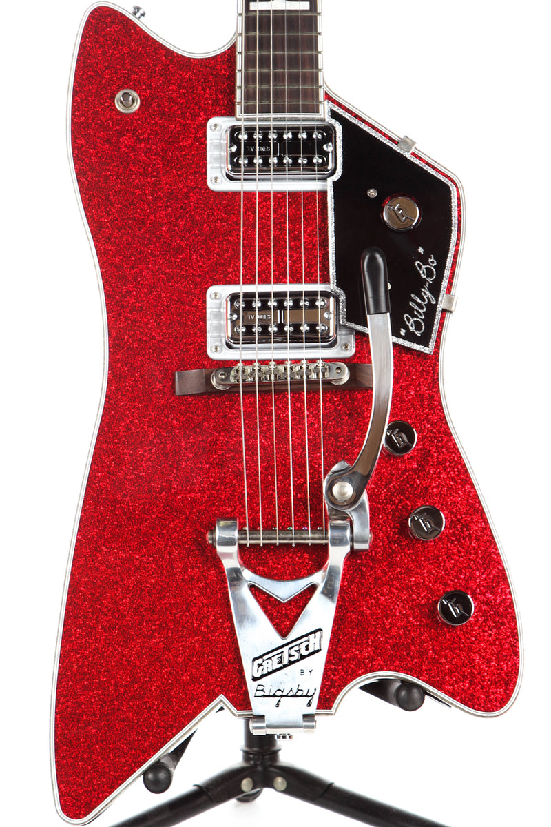 Gretsch 6199 Billy Bo Jupiter Thunderbird Pickguard Black Silver Spark Quick Guards
