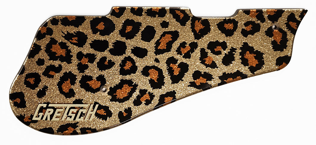 Gretsch 5420 Leopard Gold Sparkle Pickguard