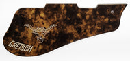 Gretsch 5622 2 Pickup Pickguard Brown Tortoise Shell with Engraved Steer Head