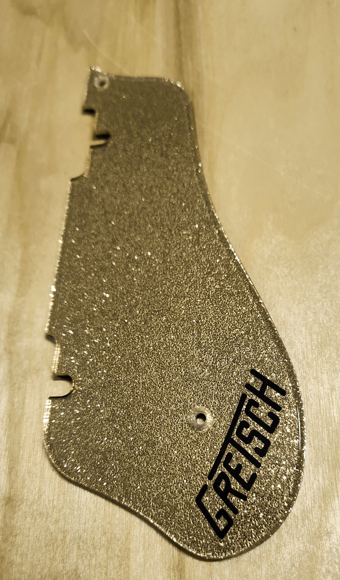 Quick Guard Gretsch 6659 Broadcaster jr Pickguard Gold Sparkle – Quick Guards
