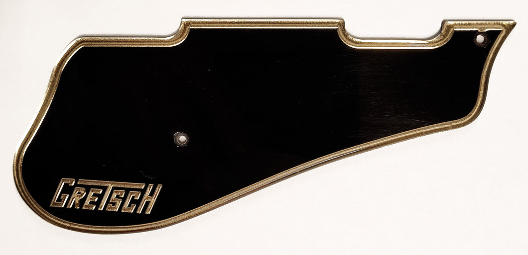 Gretsch Chris Rocha Broadkaster Jr. Pickguard Black Gold Border