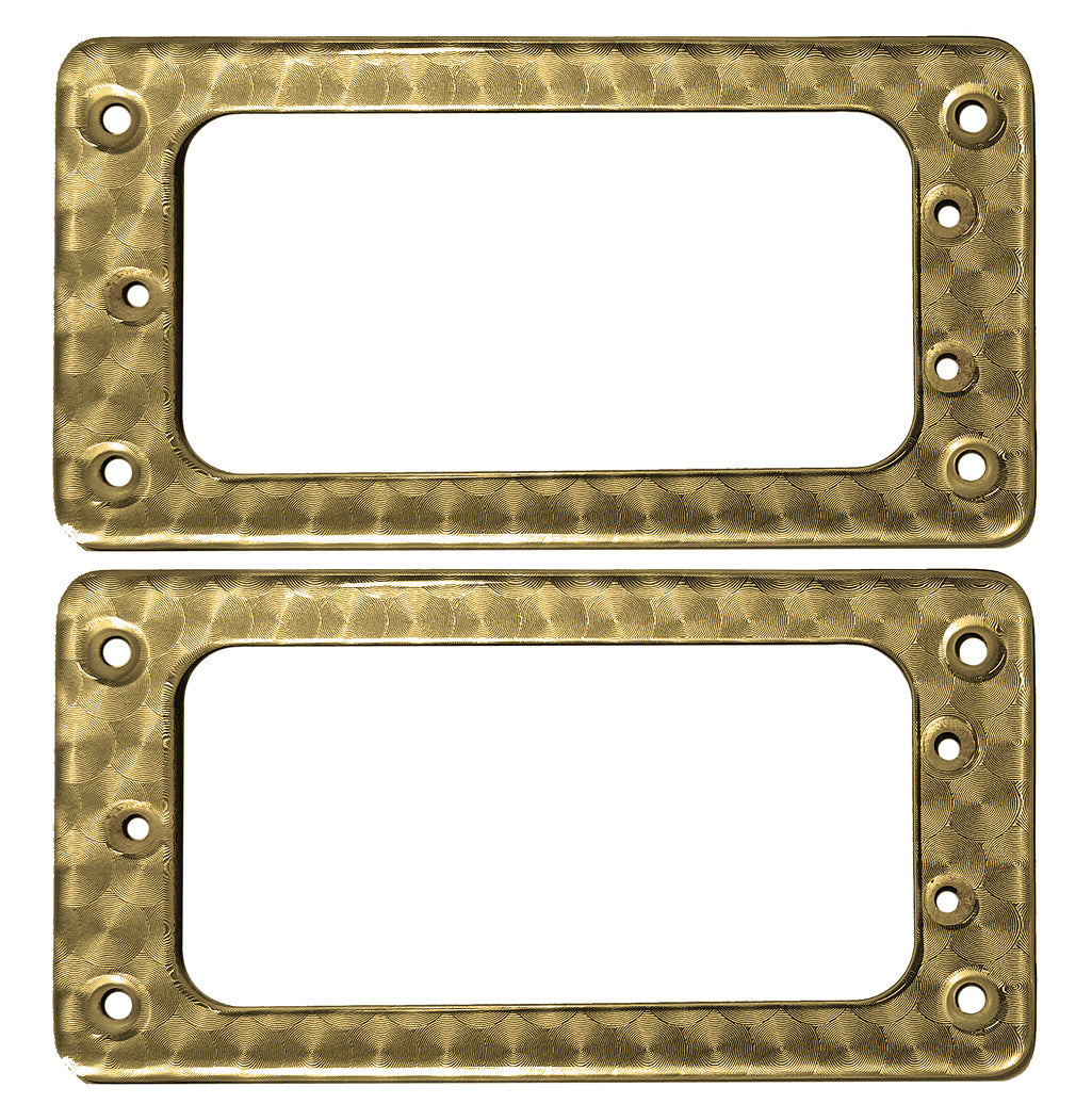 Gretsch Pickup Rings Gold Engine Turn – Quick Guards
