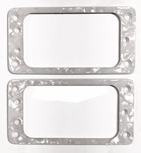 Gretsch Pickup Rings White Pearloid