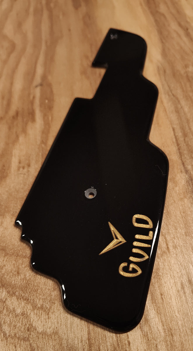 Guild ST-50 Pickguard Black – Quick Guards