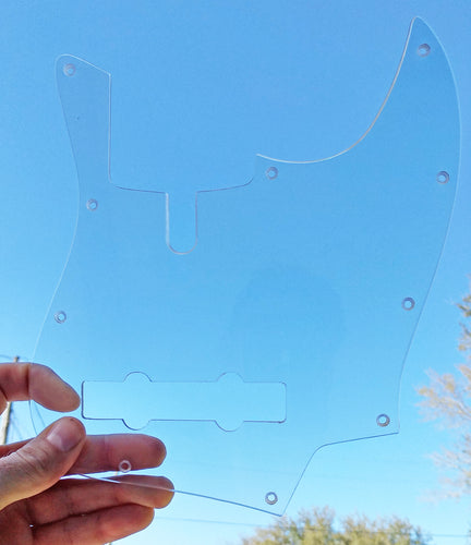Sire V7 Bass Pickguard Clear