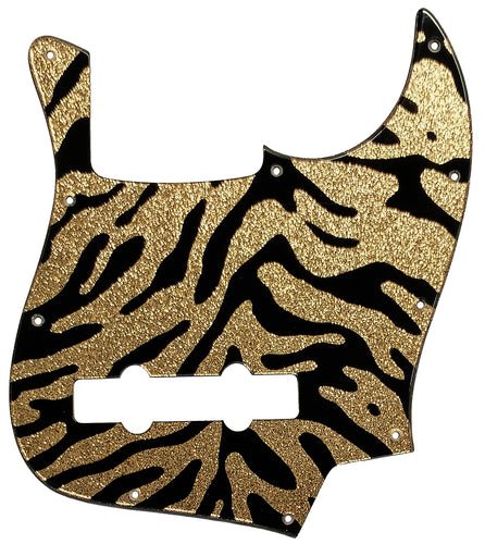 Bass Mods K534 Pickguard Gold Sparkle Tiger