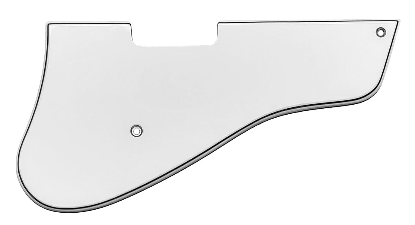Epiphone Casino Single pickup Pickguard White 3ply – Quick Guards
