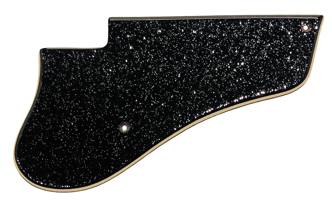 Epiphone Jack Casady Bass Pickguard Black Silver Sparkle
