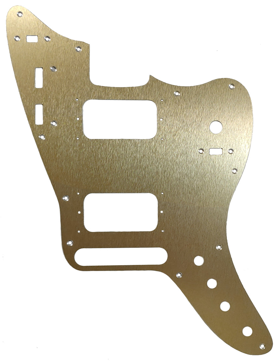 Fender Jaguar Kurt Cobain Custom Pickguard Anodized Gold Quick Guards