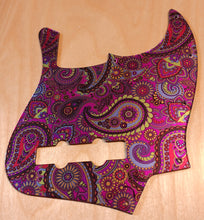 Fender Jazz Bass Pickguard Psychedelic Paisley