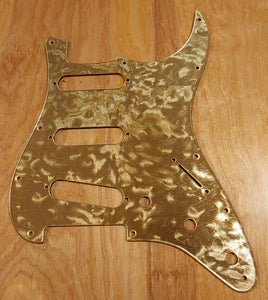 Fender Stratocaster Gold Florentine Pickguard