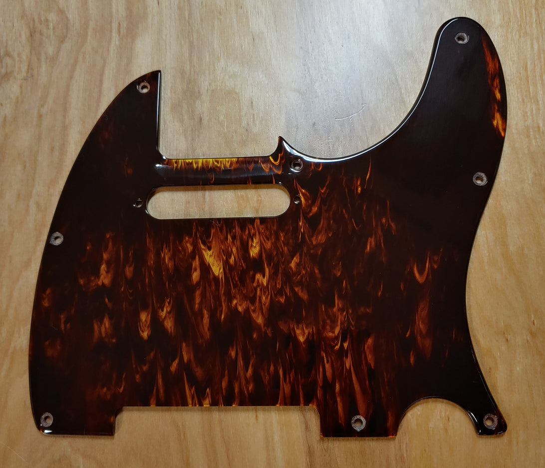 Fender Telecaster Pickguard Tortoise Shell at Christoper Henderson blog