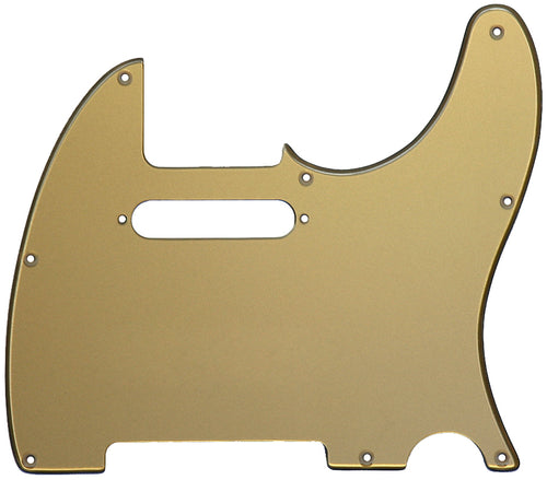 Fender Telecaster Pickguard Gold Acrylic