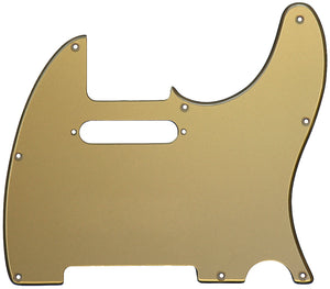 Fender Telecaster Pickguard Gold Acrylic