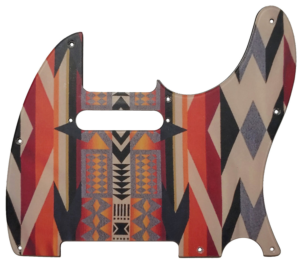 Fender Telecaster Pickguard American Indian Blanket