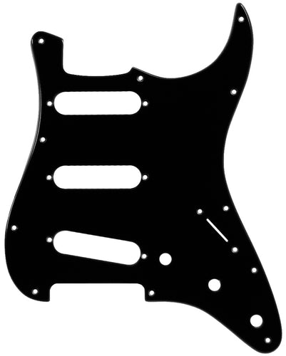 Fender Stratocaster Black Pickguard