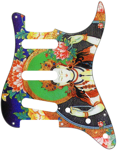 Fender Stratocaster Buddhist God Pickguard