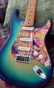 Fender Stratocaster Hindu Gods Pickguard