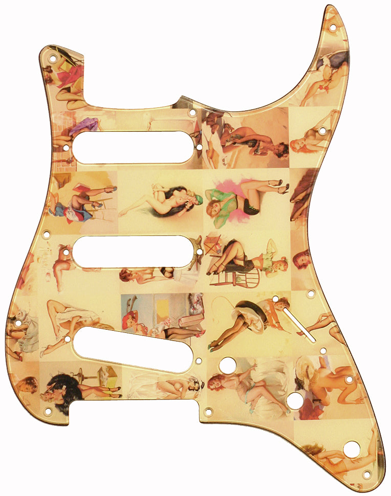 Fender Stratocaster Pinup Girls Pickguard