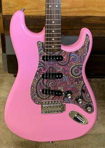 Fender Stratocaster Psychedelic Paisley Metallic Pickguard