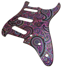 Fender Stratocaster Psychedelic Paisley Metallic Pickguard