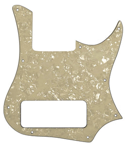 Copy of G&L M2500, M2000, L2500, L2000 Bass Pickguard Cream Pearloid