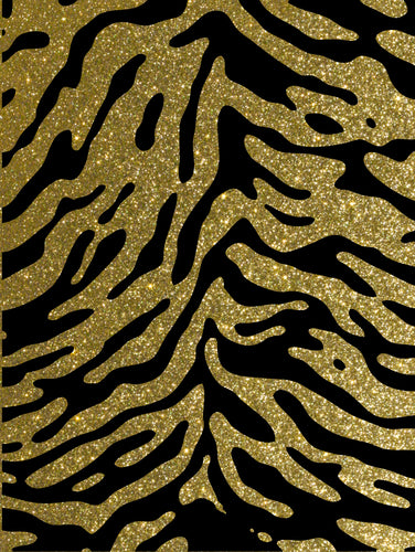 Pickguard Sheet Gold Sparkle Tiger
