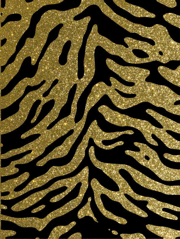 Pickguard Sheet Gold Sparkle Tiger