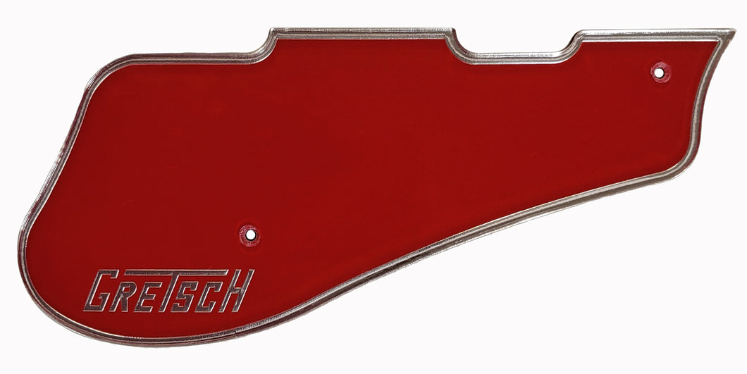 Gretsch 5420, 5410, 5422 Red Chrome Border Pickguard