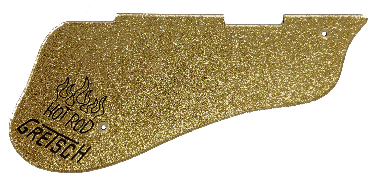 Quick Guard Gretsch 6120 Gold Sparkle Hot Rod Pickguard – Quick Guards