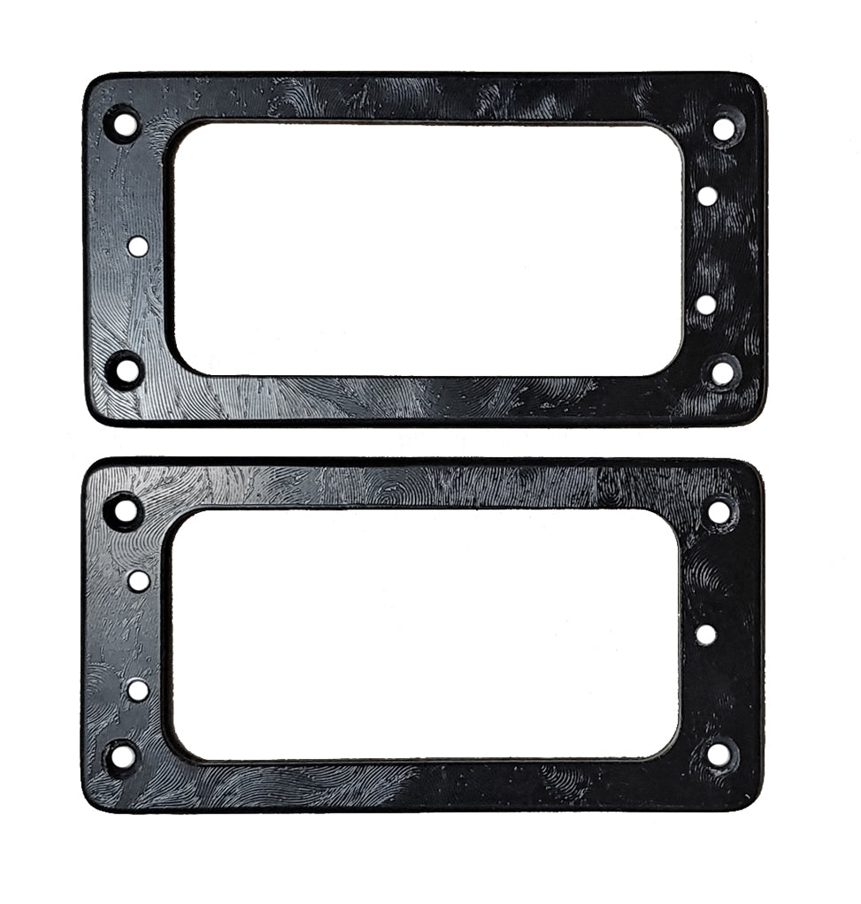 Gretch Pickup Rings Gretsch Pickup Rings Black Florentine – Quick Guards