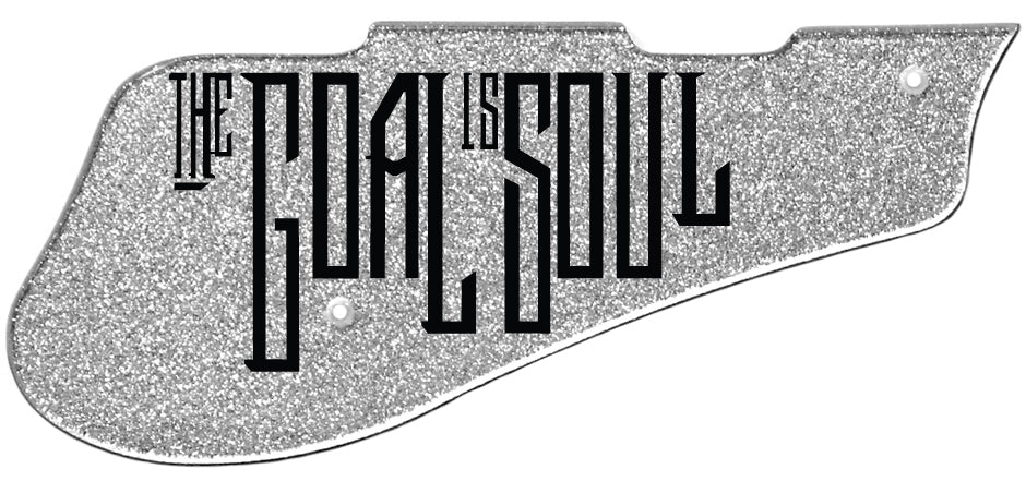Gretsch 5420 The Goal Is Soul Silver Sparkle Pickguard