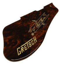 Gretsch 5420 Pickguard Brown Tortoise Shell with Engraved Gold Chet Atkins Sign Post