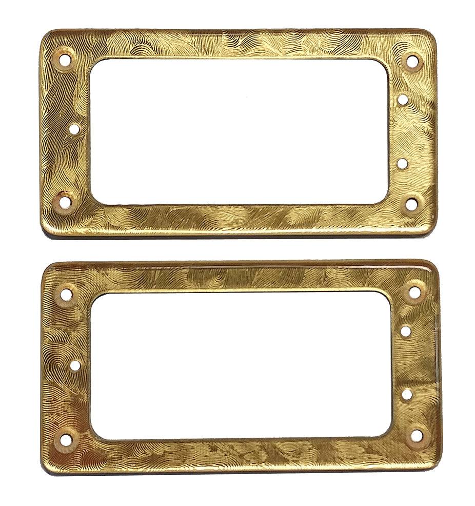 Gretch Pickup Rings Gretsch Pickup Rings Gold Florentine – Quick Guards