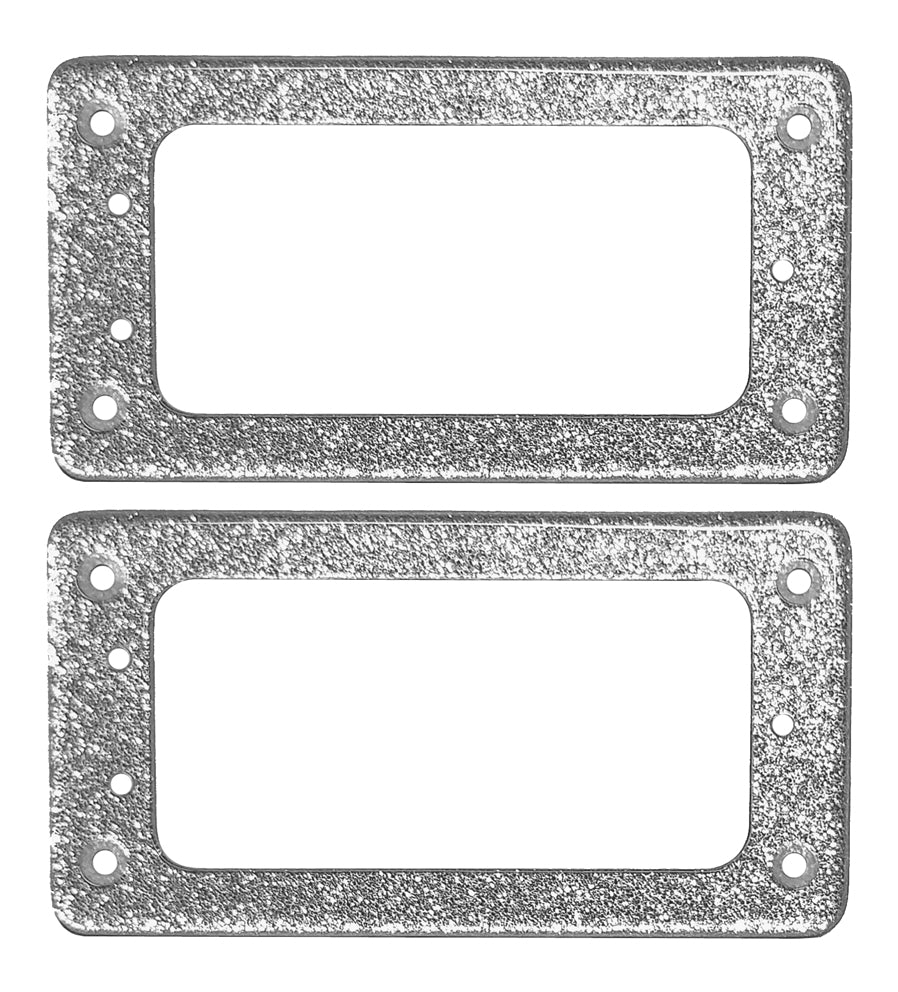 Gretsch Pickup Rings Silver Sparkle