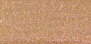 Pickguard Sheet Pink Crackle Gold Sparkle